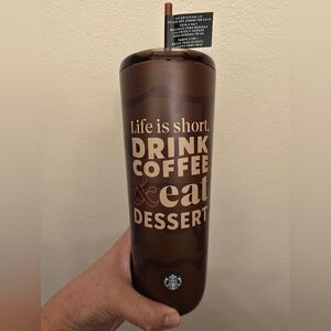 NWT Starbucks 2026 LATAM Limited Edition Sip Or Straw Stainless Steel Tumbler